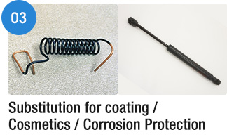 03 Substitution for coating / Cosmetics / Corrosion Protection